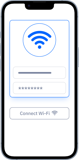 Generate a WiFi QR code to share SSID and password securely