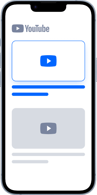 Generate a YouTube QR code for videos and channels