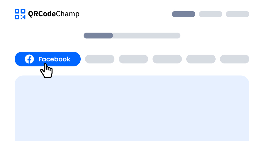 转到 Facebook 二维码生成器