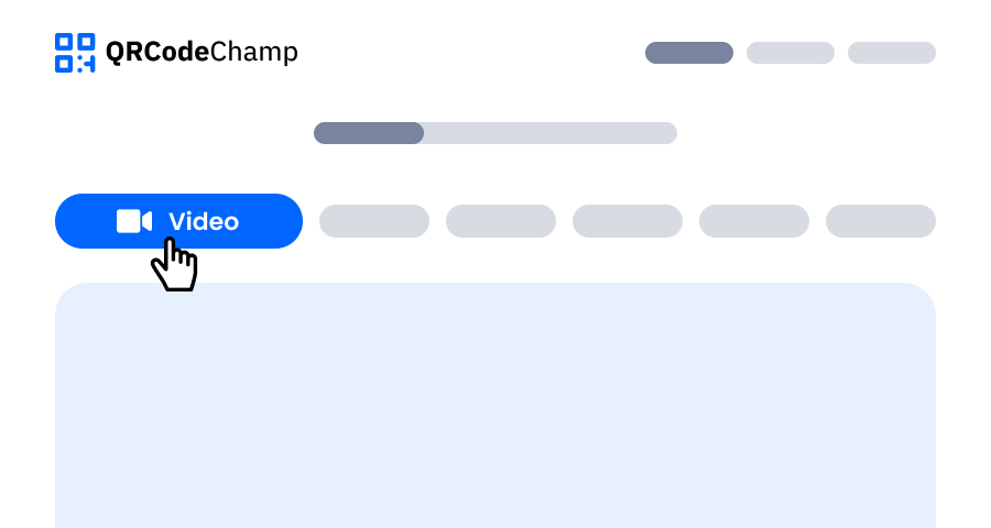 Go to the Video QR Code generator