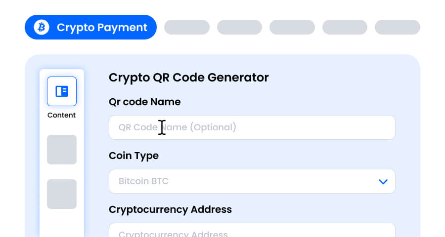 Select the coin and paste your wallet address