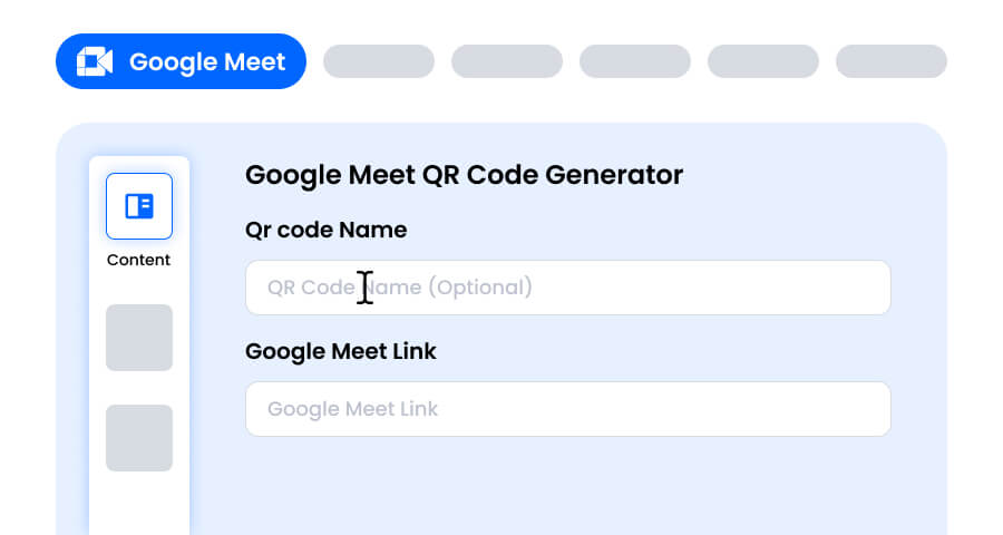 Paste your Google Meet link