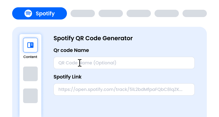 Soumettez votre lien Spotify