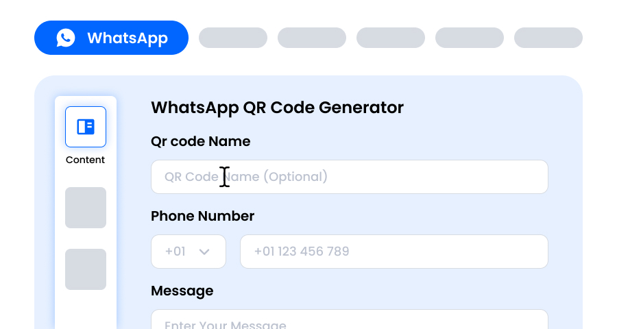 WhatsApp detaylarınızı gönderin