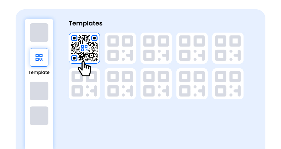 Choisissez un modèle de conception de code QR